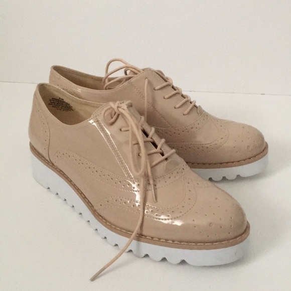 Nine West Shoes - Nine West patent leather platform oxfords